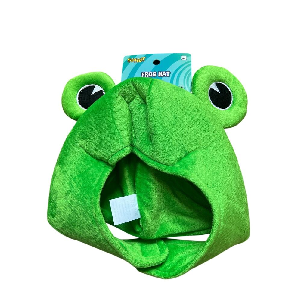 Frog Hat for Adult Women Men Teens Novelty Funny Cute Dress Up Costume Headgear